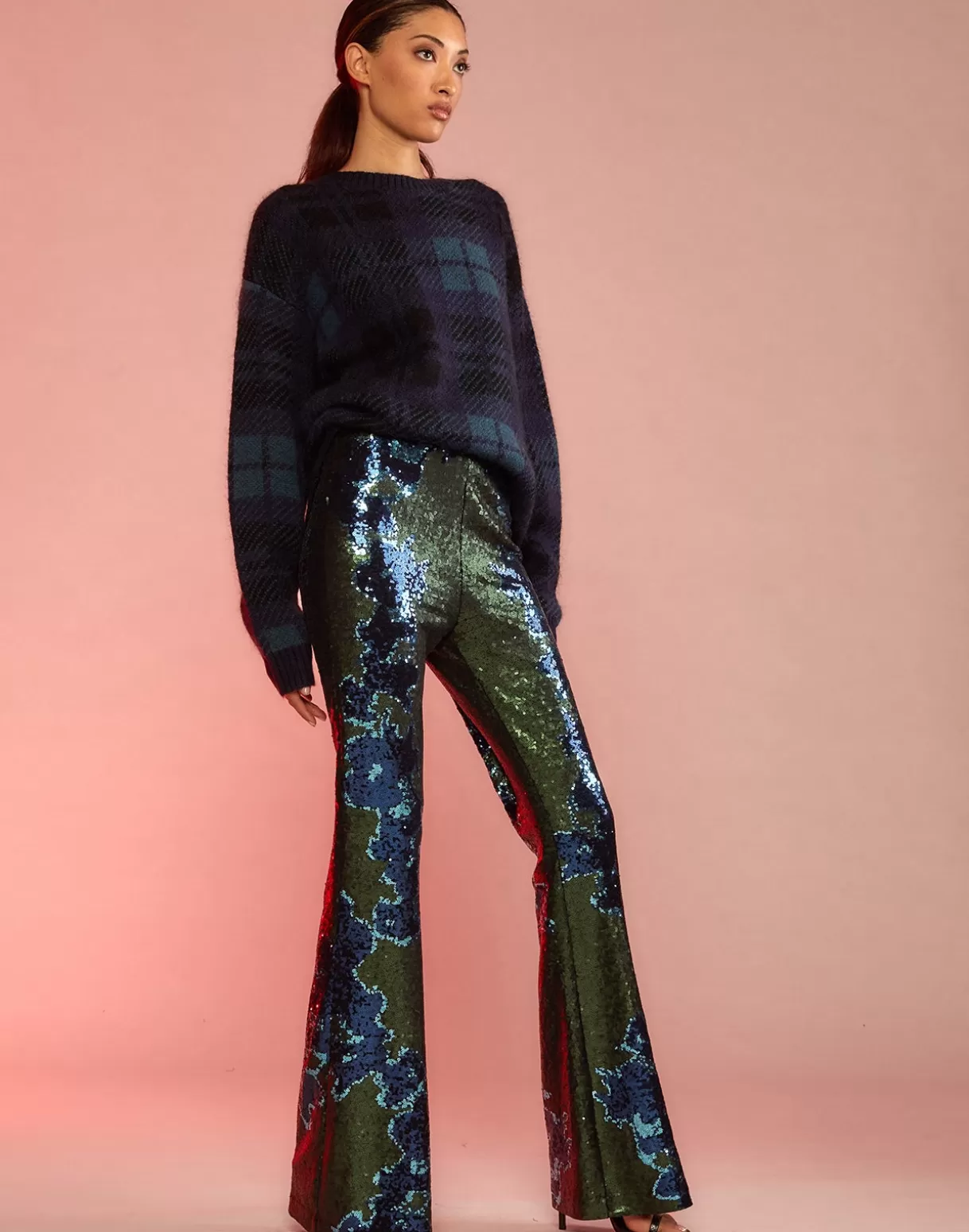 Shop After Hours Sequin Trouser BOTTOMS