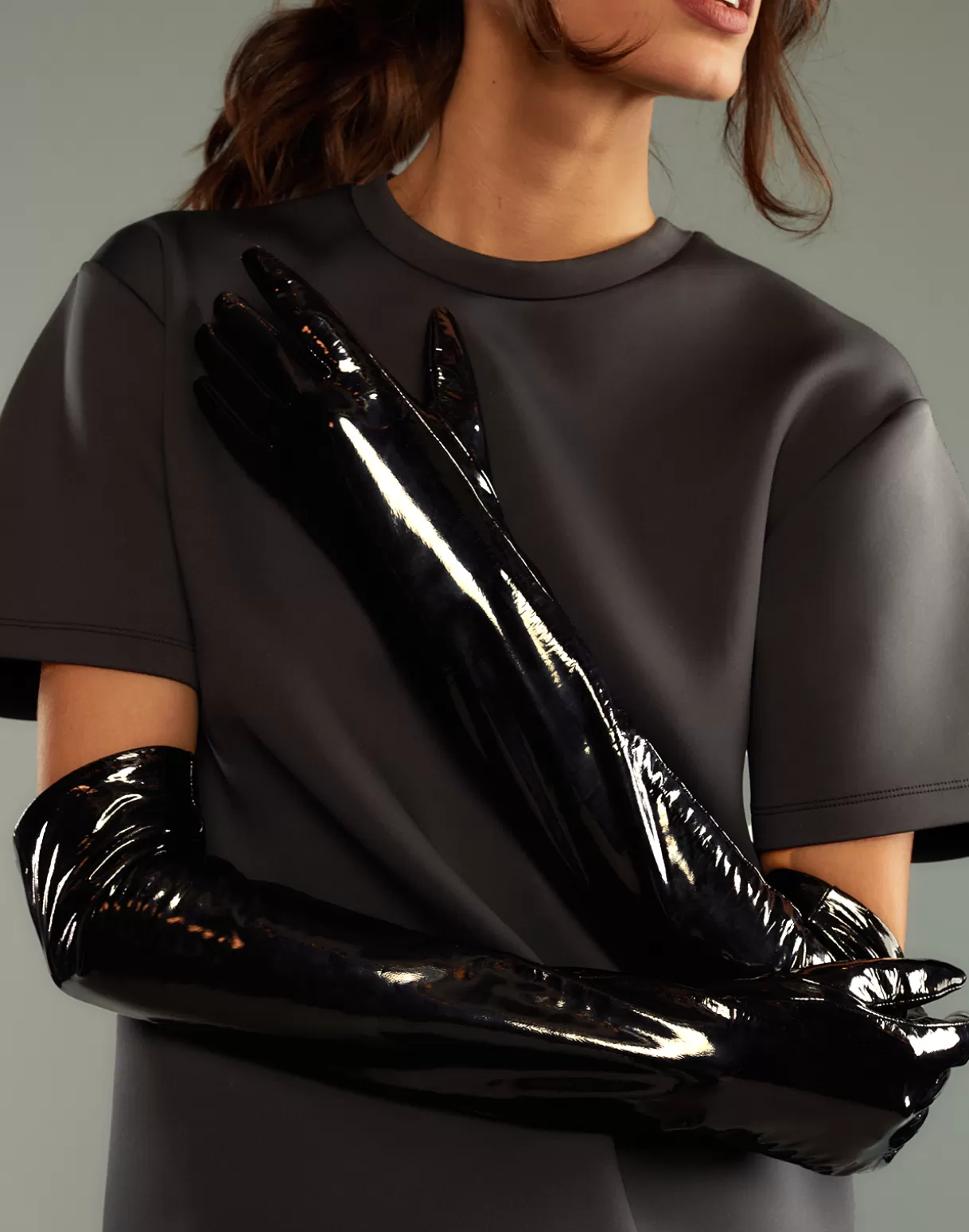 Sale Bea Long Patent Leather Gloves PARTY SHOP | ACCESSORIES & GIFTS