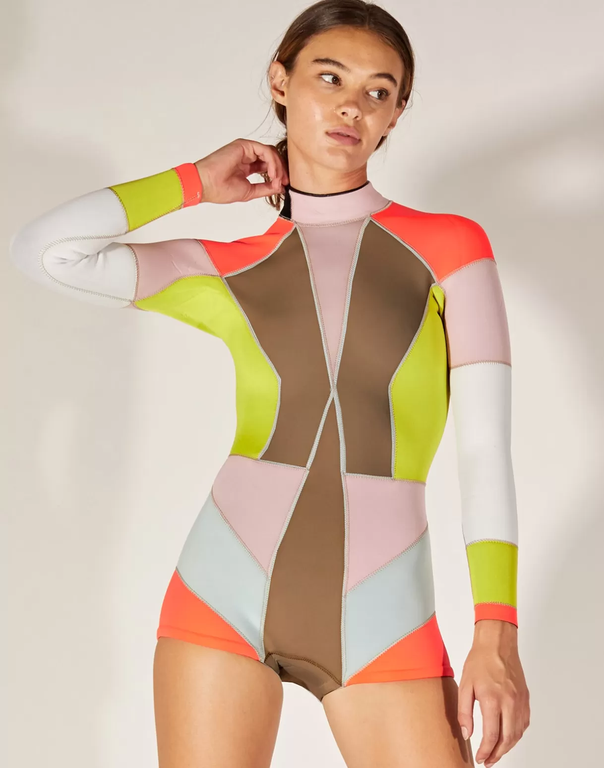 Outlet Colorblock Wetsuit SURF & SWIM