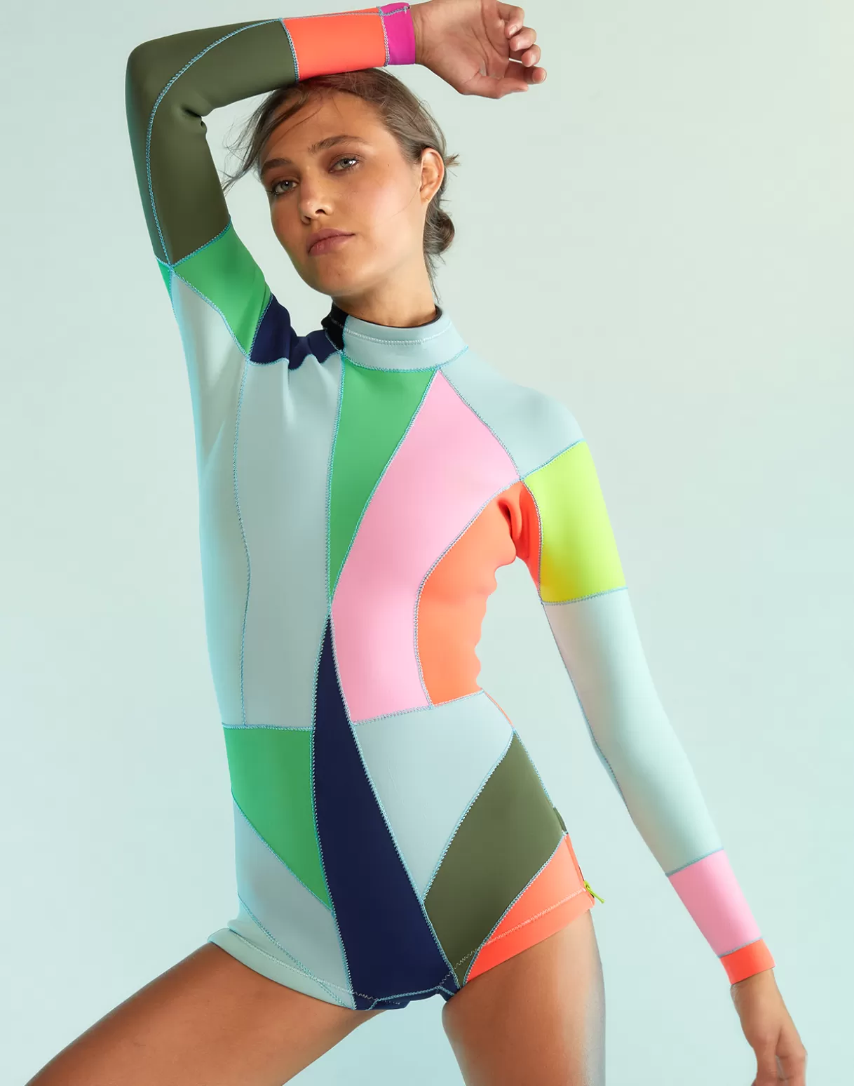 Outlet Colorblock Wetsuit SURF & SWIM