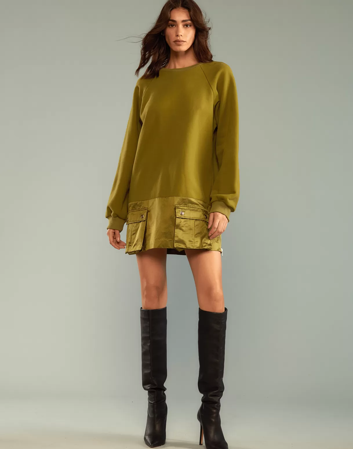 Store Cozy Cargo Dress DRESSES