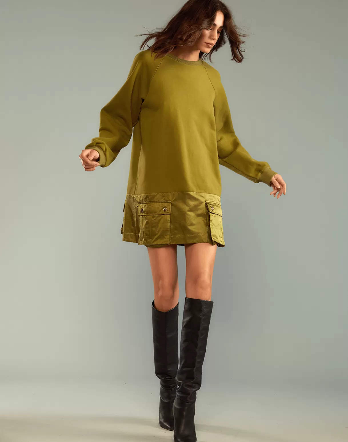 Store Cozy Cargo Dress DRESSES