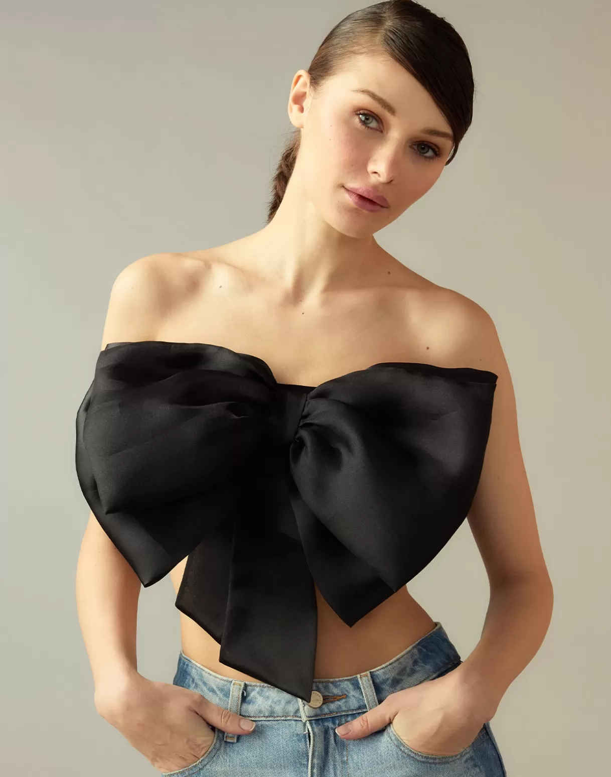 Cheap Cupid's Bow Bandeau TOPS