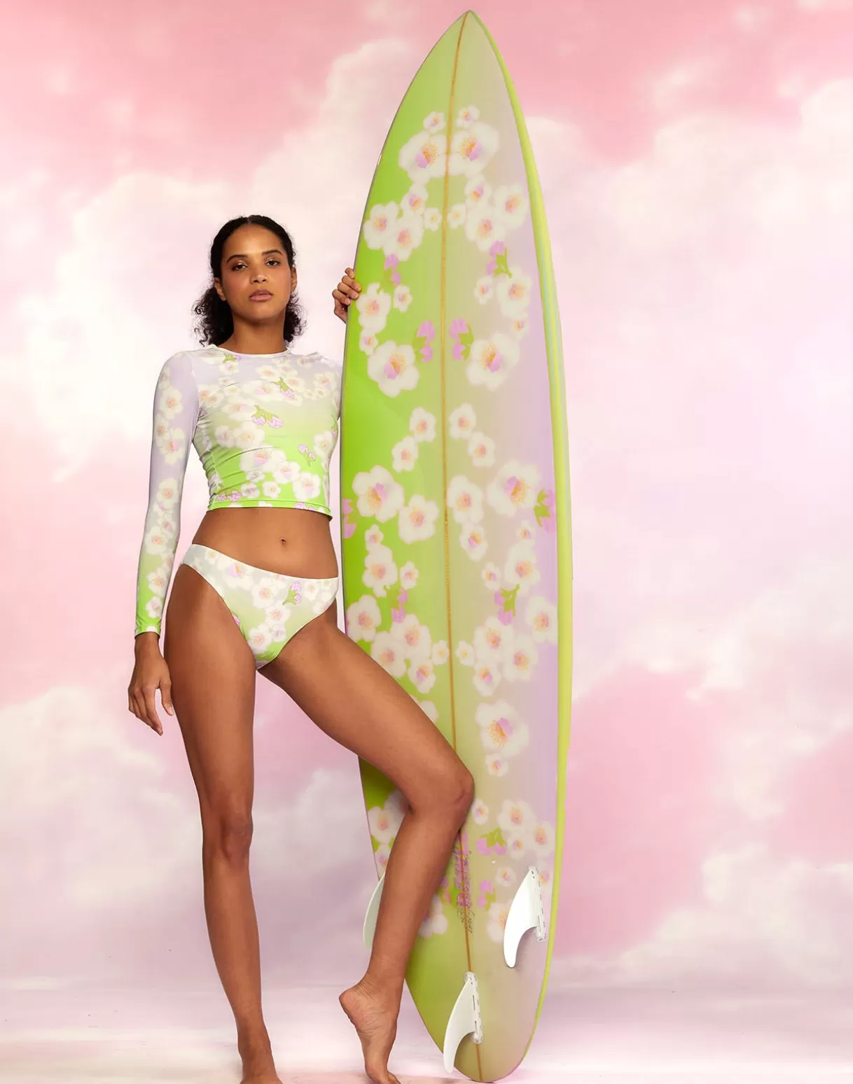 Shop Custom Short Surfboard - Cheery Blossom SURF & SWIM