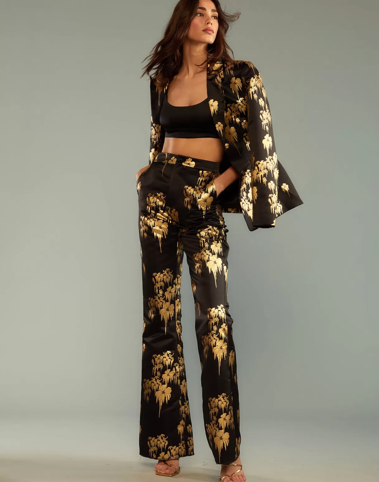 Cheap Dripping in Gold Pants BOTTOMS | PARTY SHOP