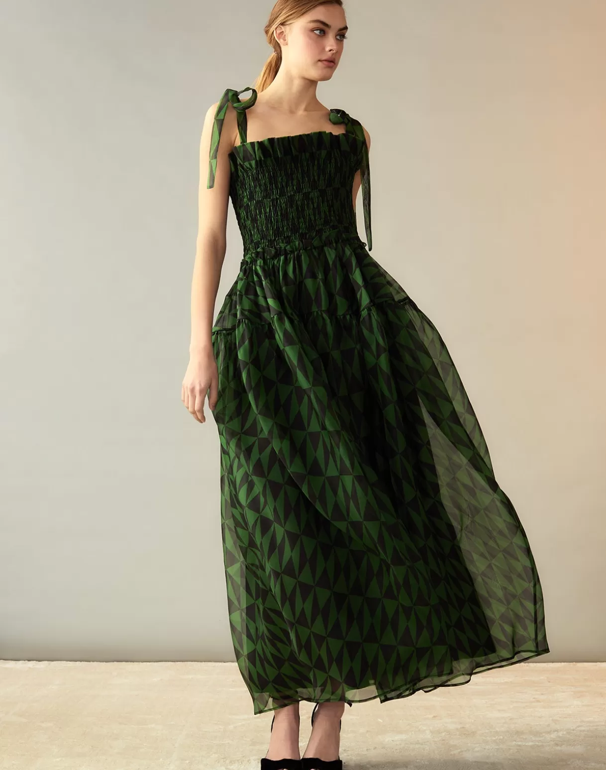 Outlet Evergreen Organza Dress DRESSES