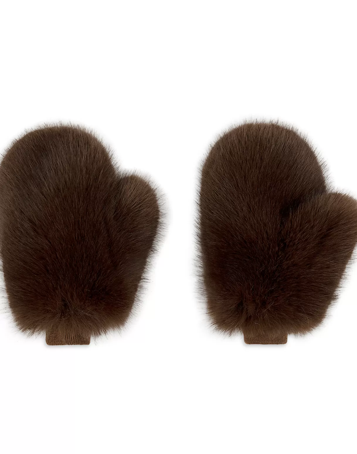 Clearance Faux Fur Oversized Mittens SNOW | ACCESSORIES & GIFTS