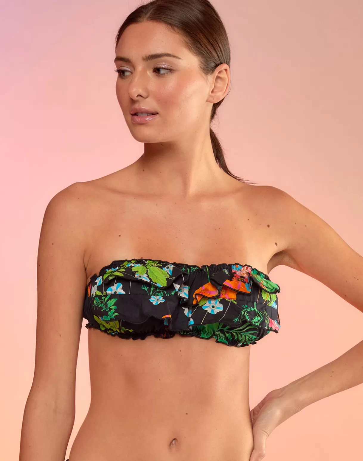 Best Sale Flirt Ruffle Bikini Top SURF & SWIM