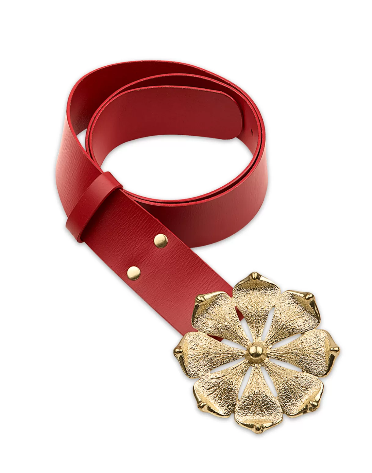 Shop Gold Flower Buckle Belt ACCESSORIES & GIFTS