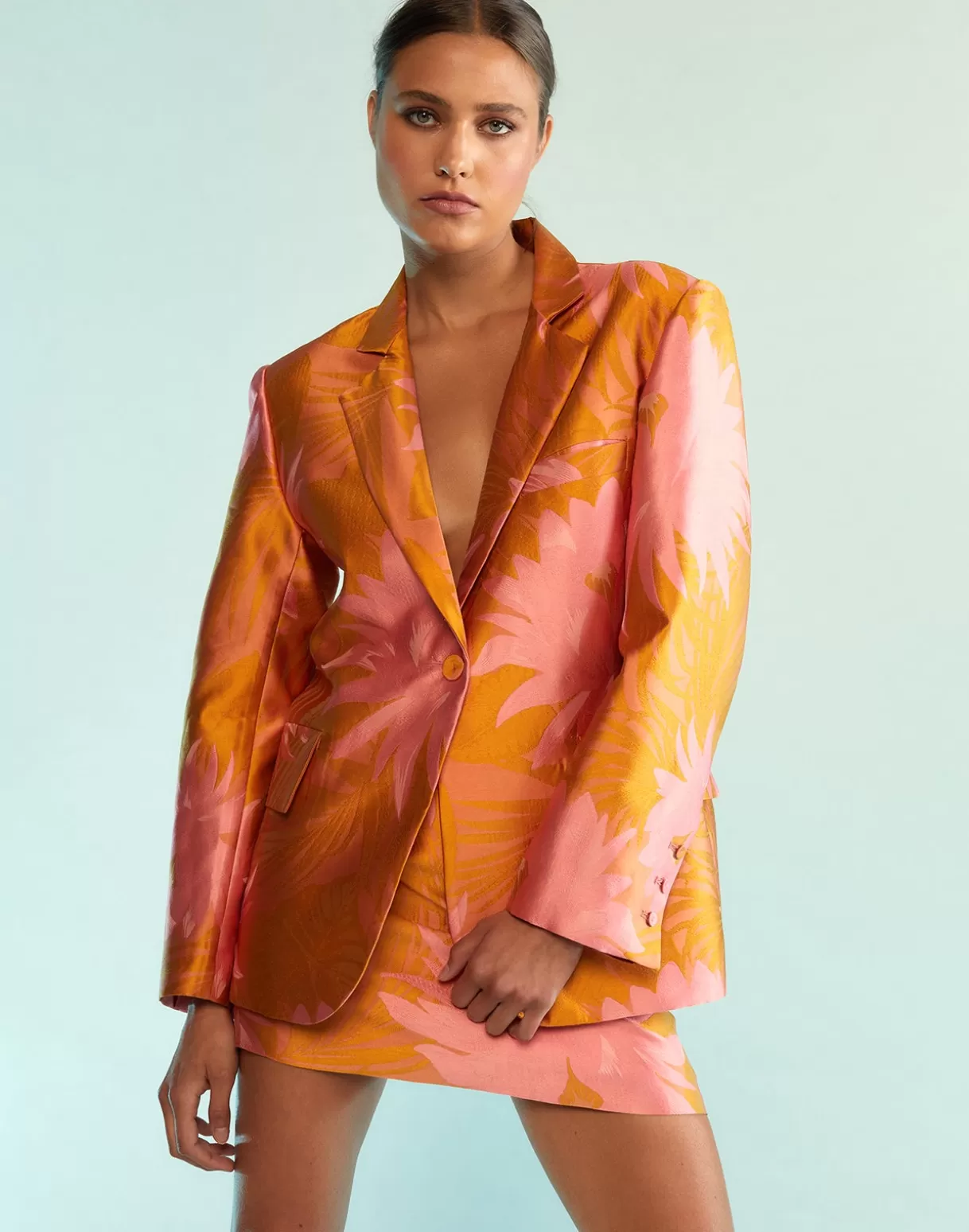 Hot Harper Jacquard Blazer TOPS | JACKETS & COATS