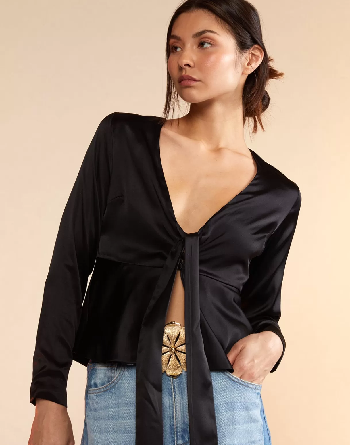 Discount Jula Silk Blouse TOPS