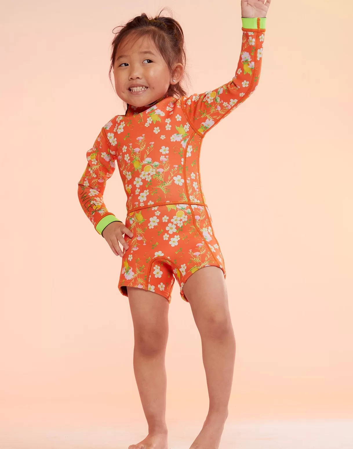 New Kids Floral Wetsuit SURF & SWIM