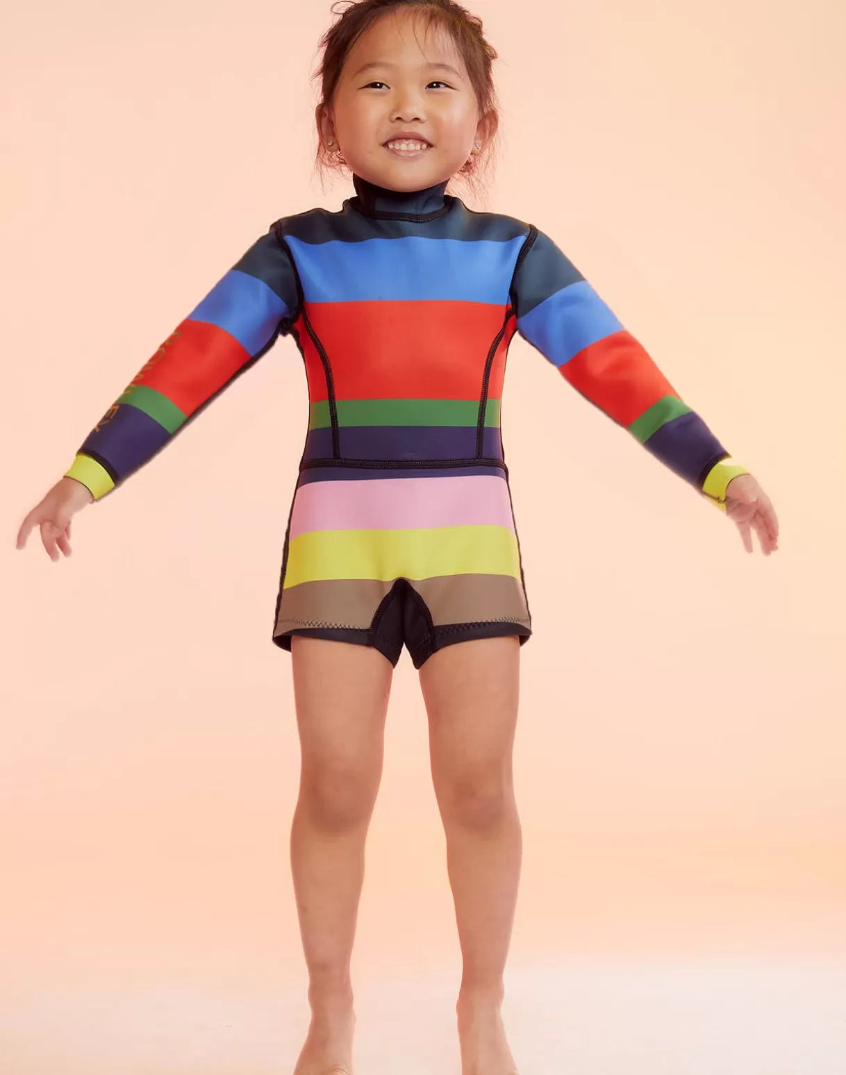 Best Sale Kids Stripe Wetsuit SURF & SWIM