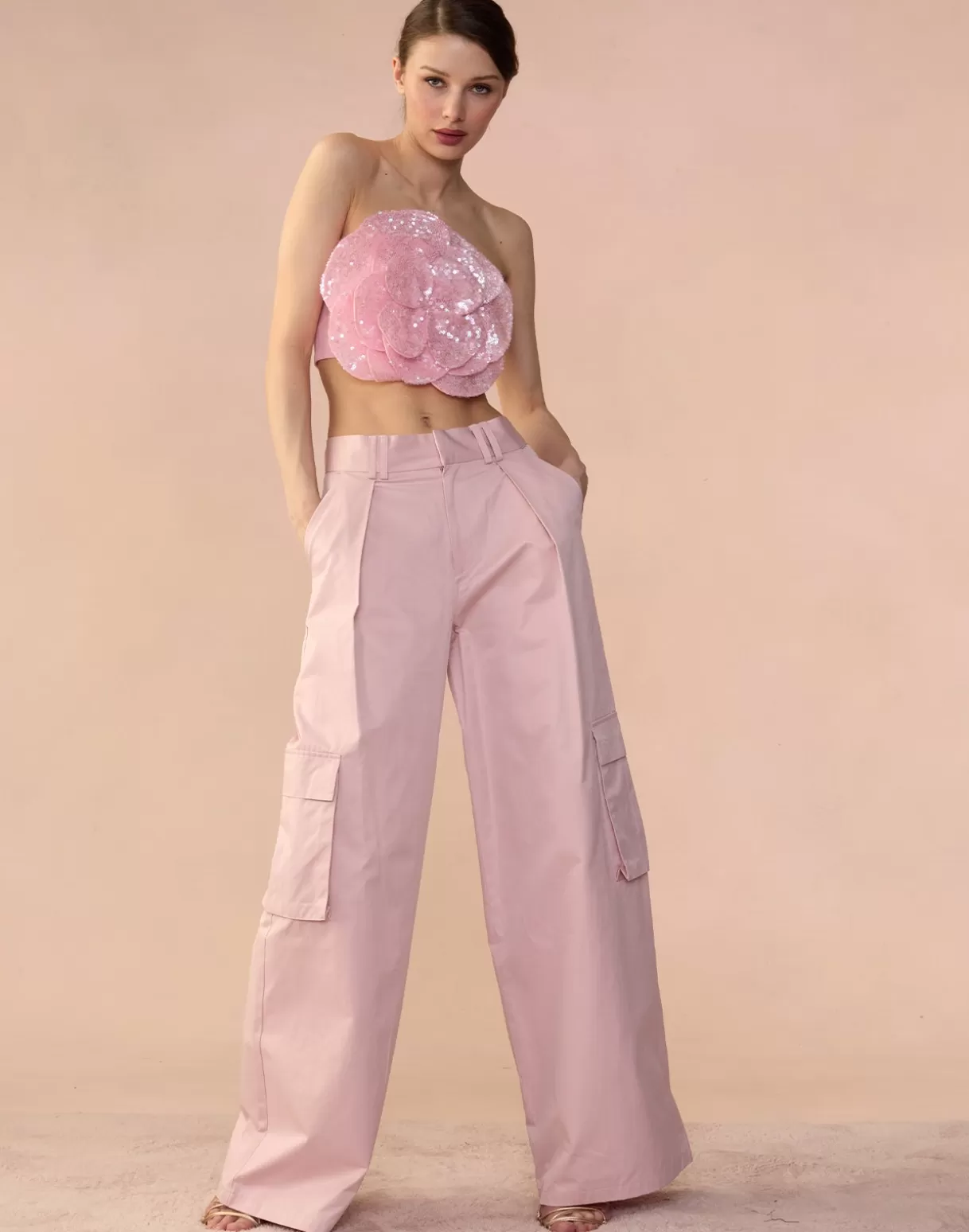 Flash Sale Marbella Cotton Cargo Pant BOTTOMS