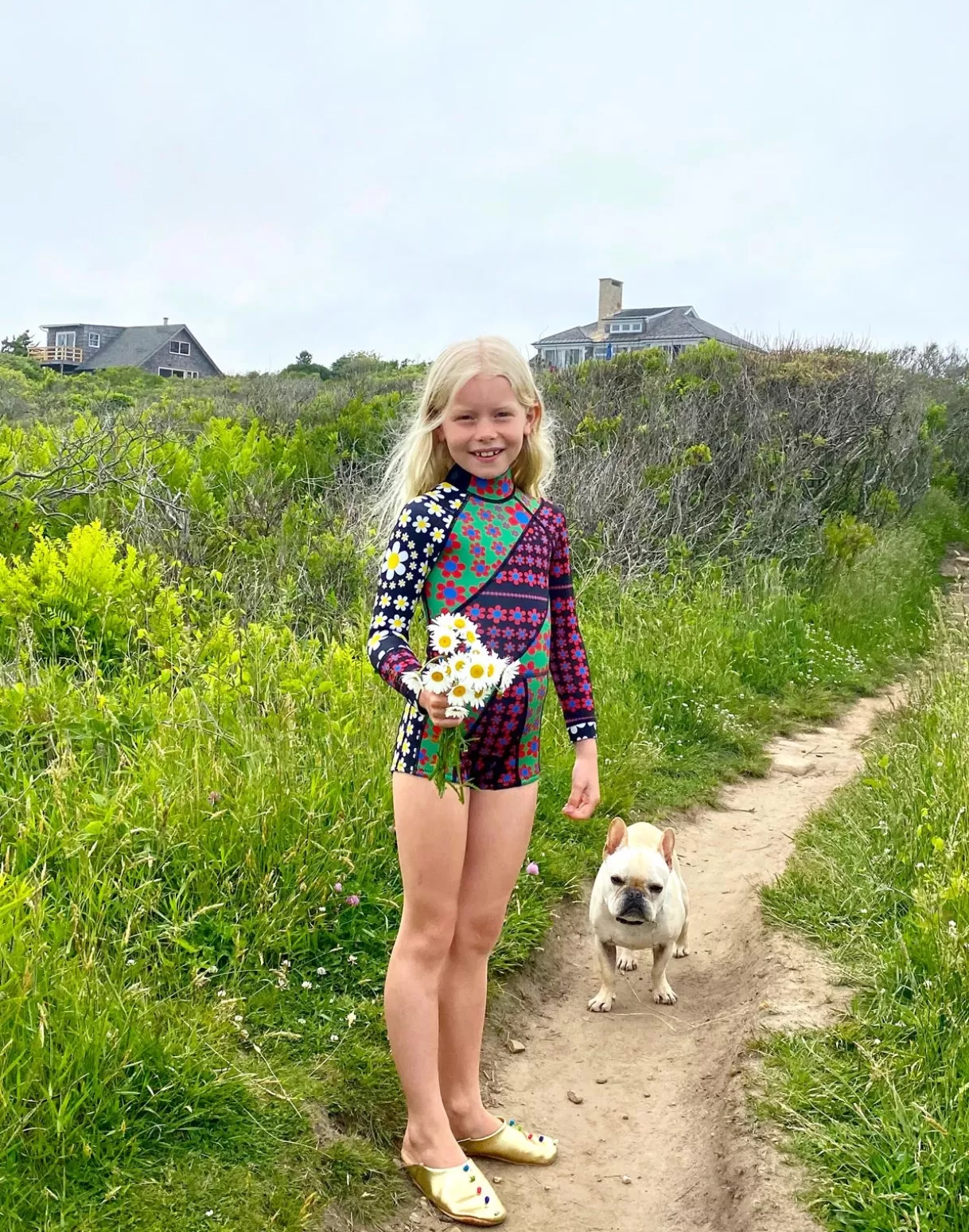 Sale Mia Daisy Patchwork Kids Wetsuit SURF & SWIM