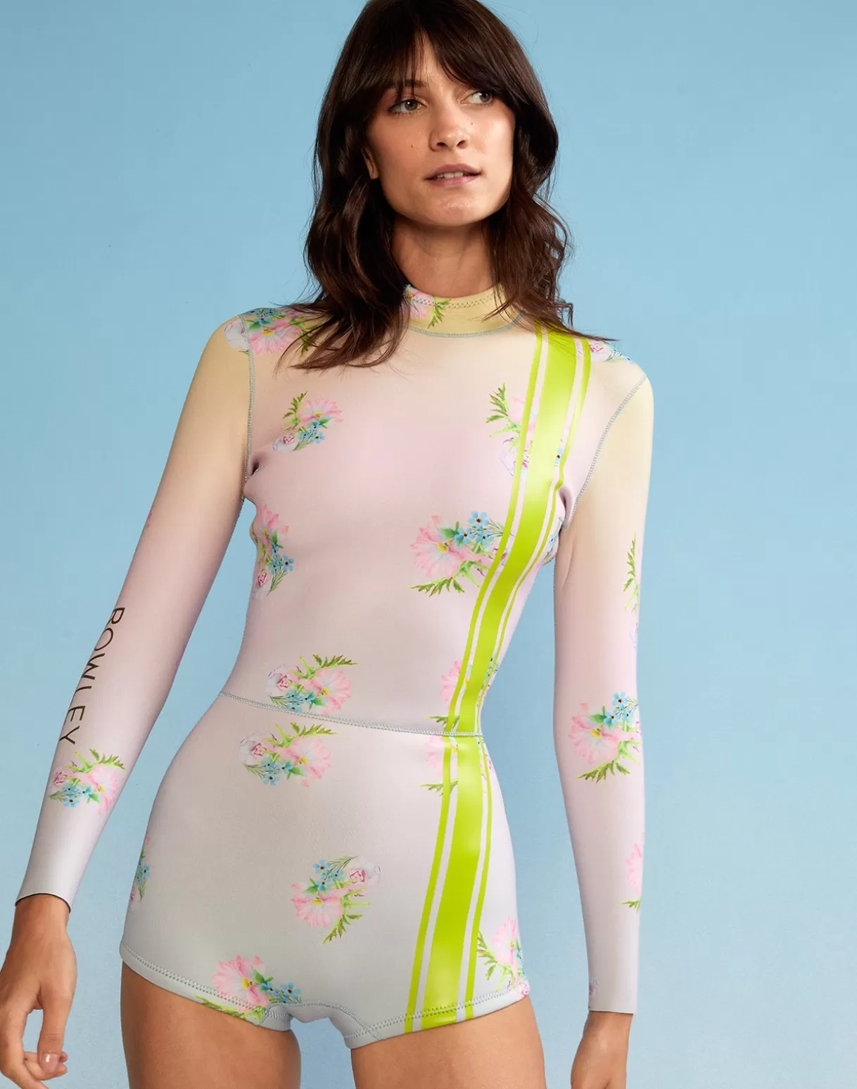 Shop Ombre Floral Wetsuit SURF & SWIM