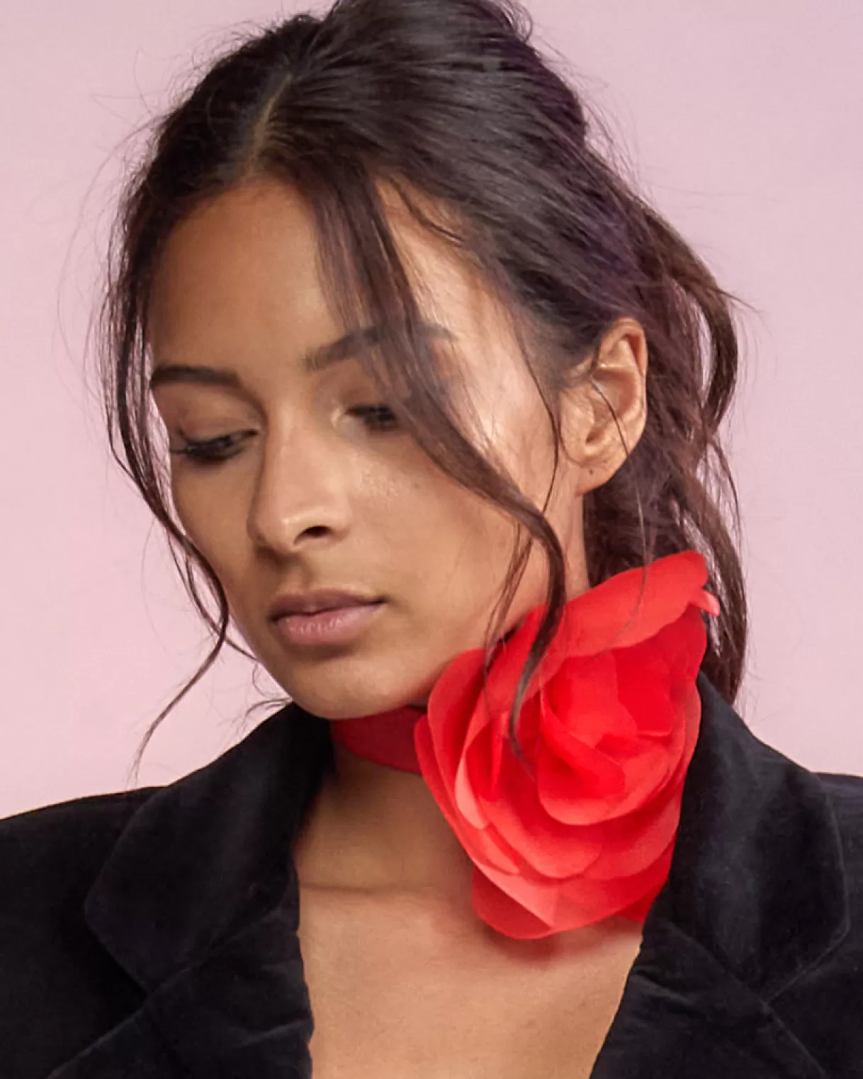 Shop Organza Flower Ties ACCESSORIES & GIFTS