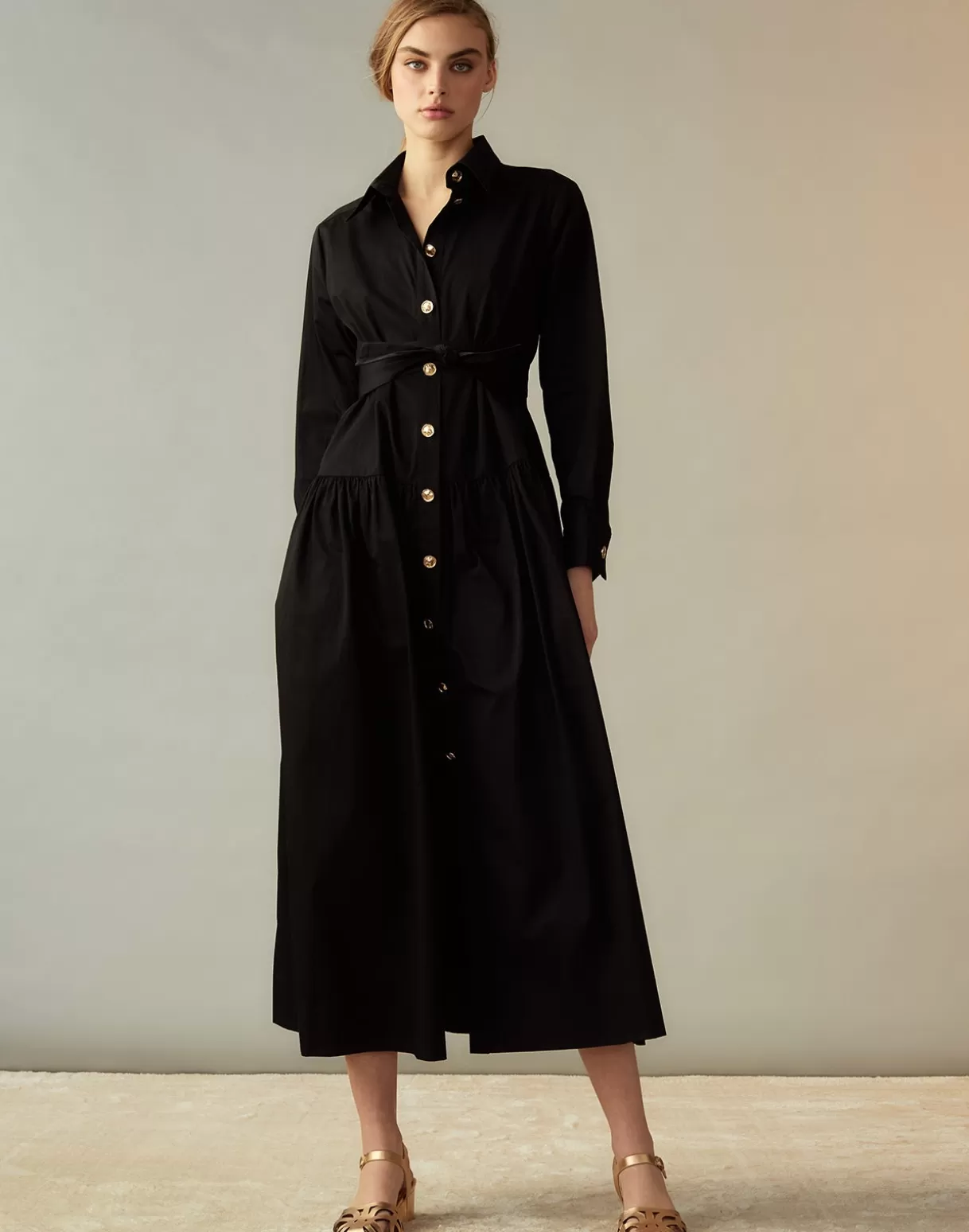 Fashion Perennial Shirt Dress DRESSES