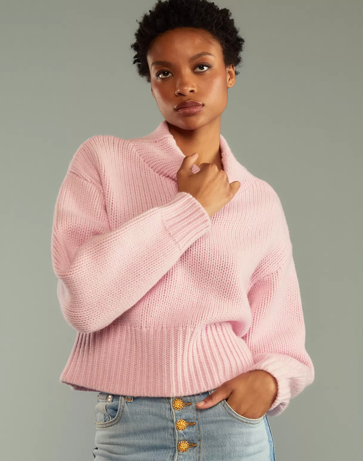 Hot Plush Wool Sweater TOPS | SNOW