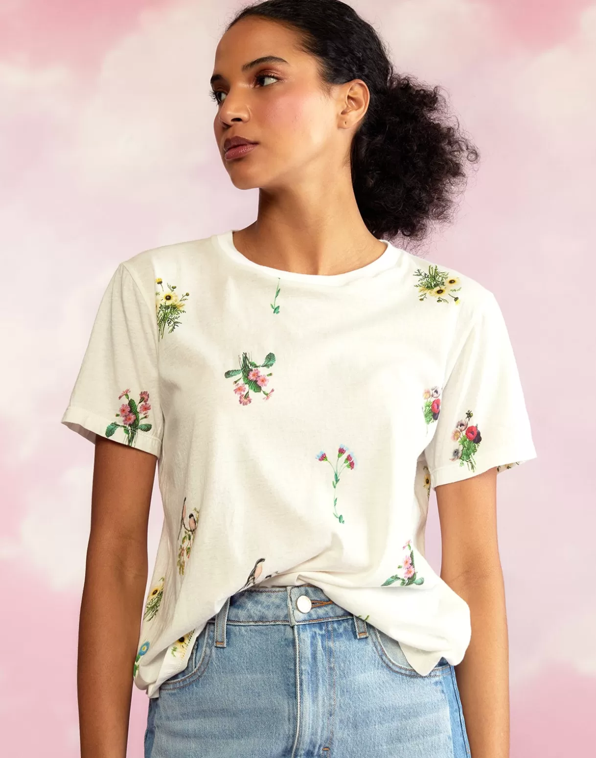 Cheap Printed T-Shirt TOPS