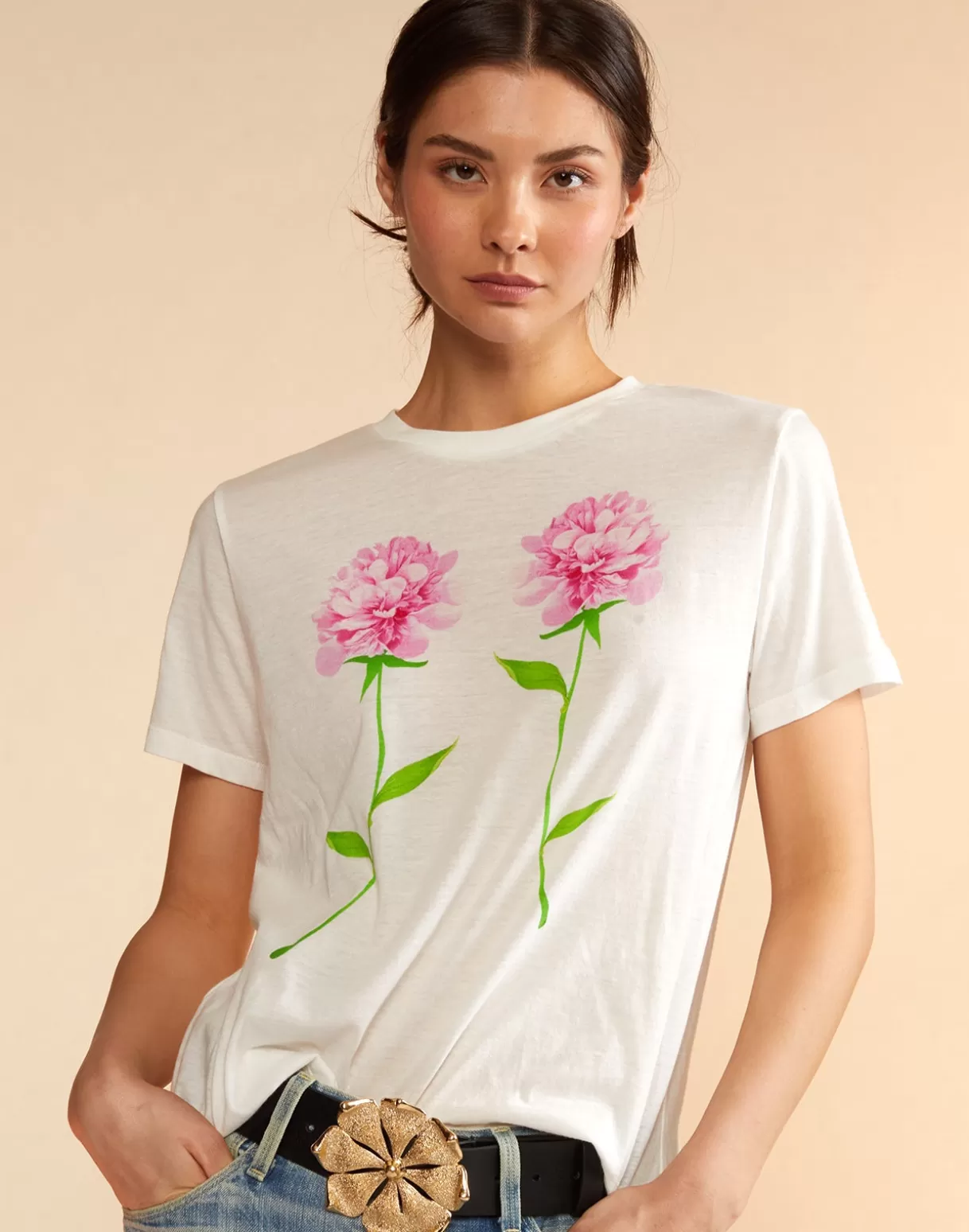 Cheap Printed T-Shirt TOPS