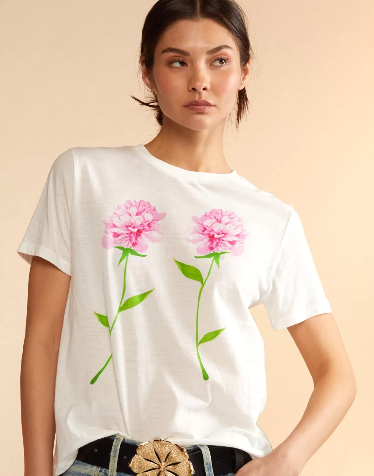 Cheap Printed T-Shirt TOPS