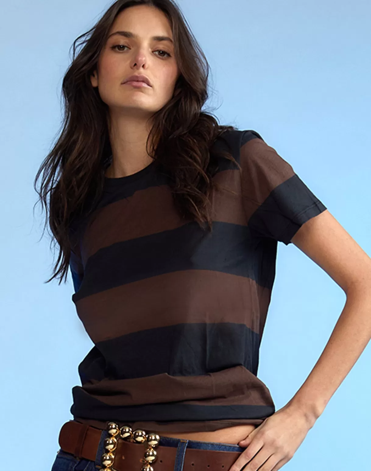 Flash Sale Striped Tee TOPS