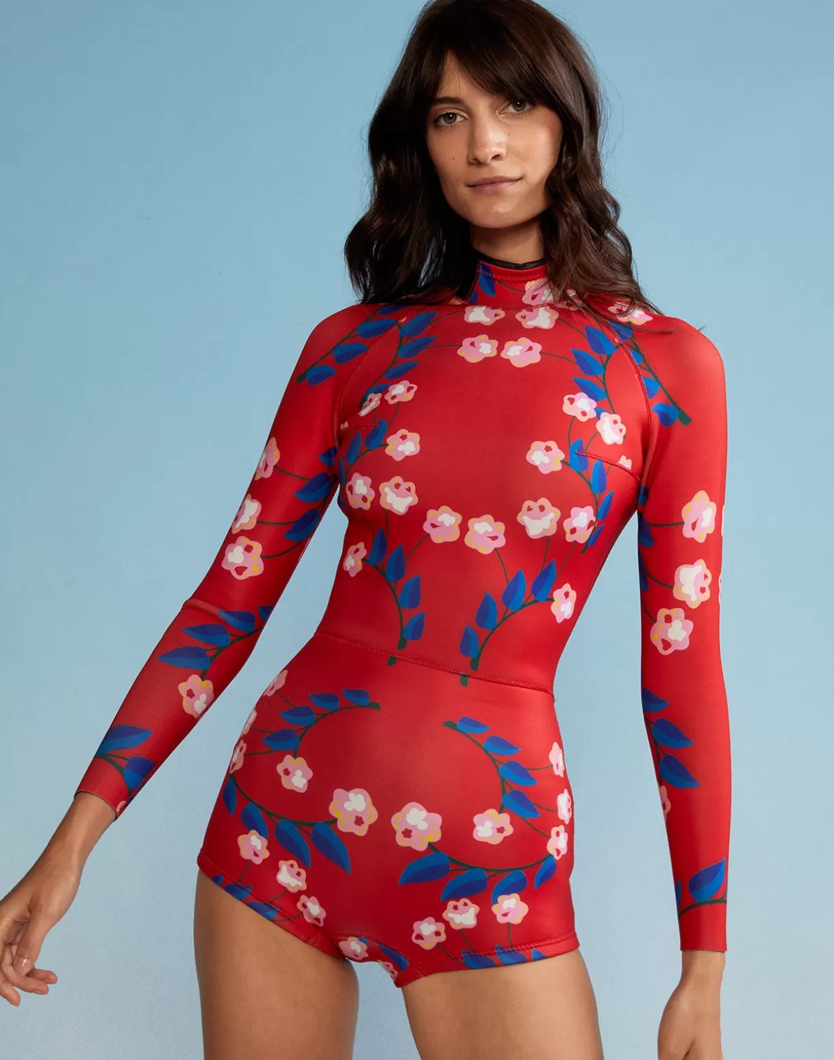 Flash Sale Vine Floral Wetsuit SURF & SWIM