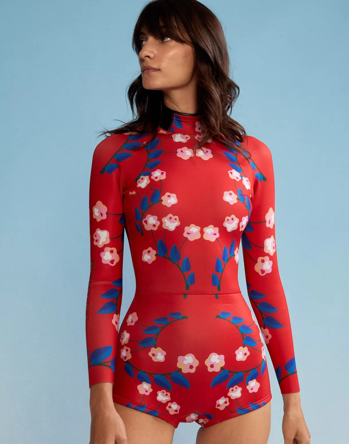 Flash Sale Vine Floral Wetsuit SURF & SWIM